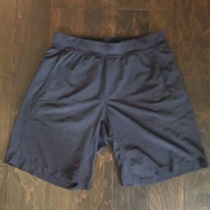 Black lululemon T.H.E. Shorts (linerless)